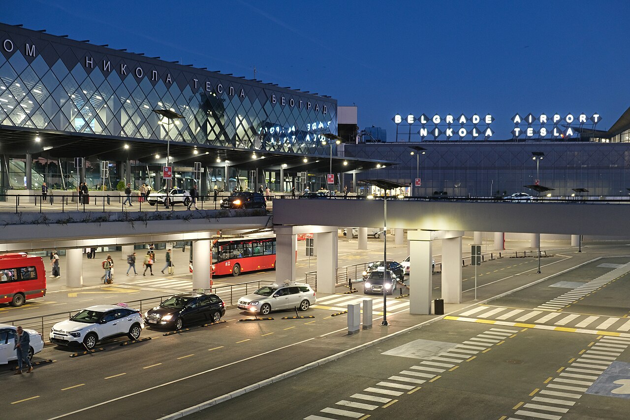 Belgrade Nikola Tesla Airport terminal