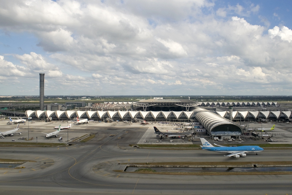 Bangkok Suvarnabhumi Airport terminal
