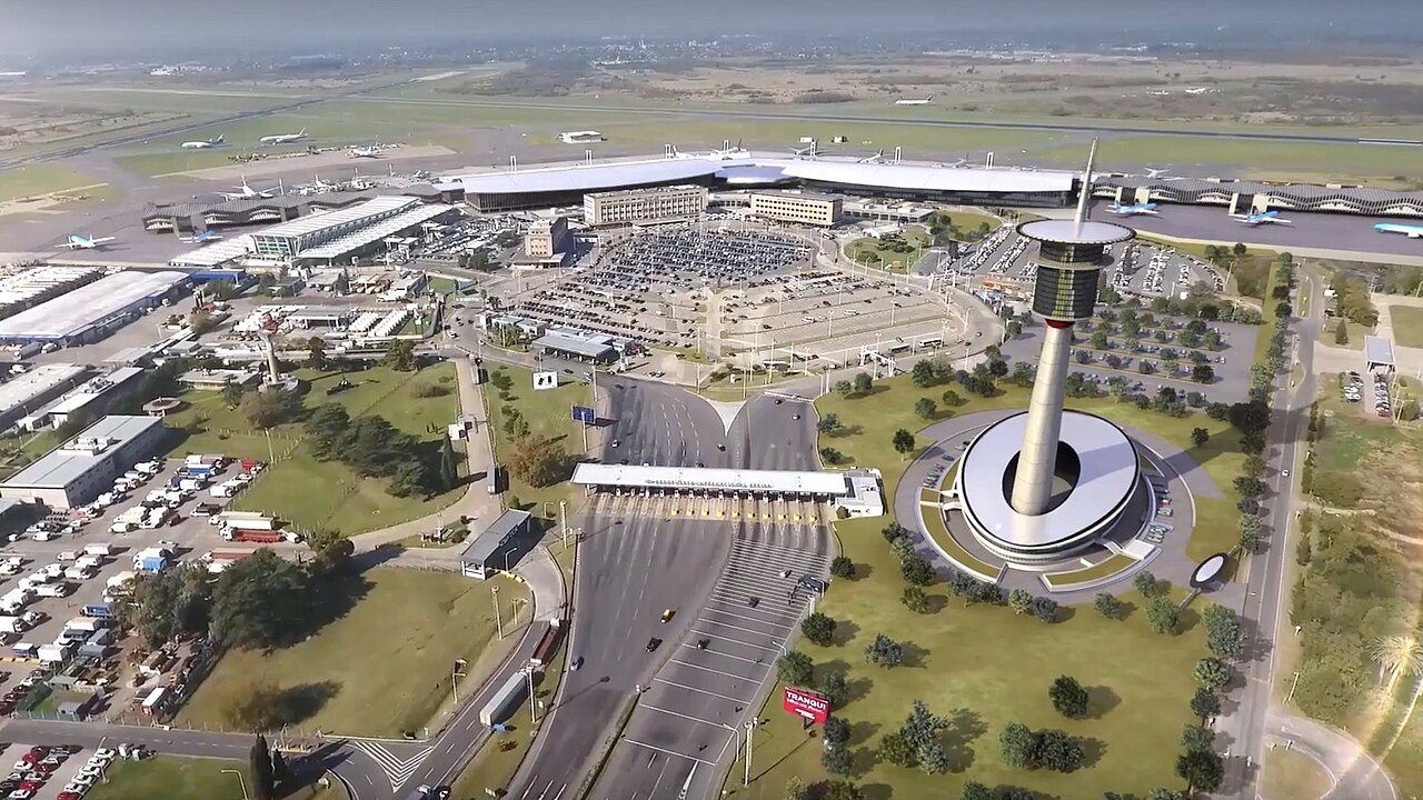 Buenos Aires Ezeiza Ministro Pistarini International Airport terminal building