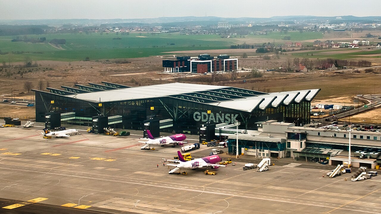 Gdansk Lech Walesa Airport terminal