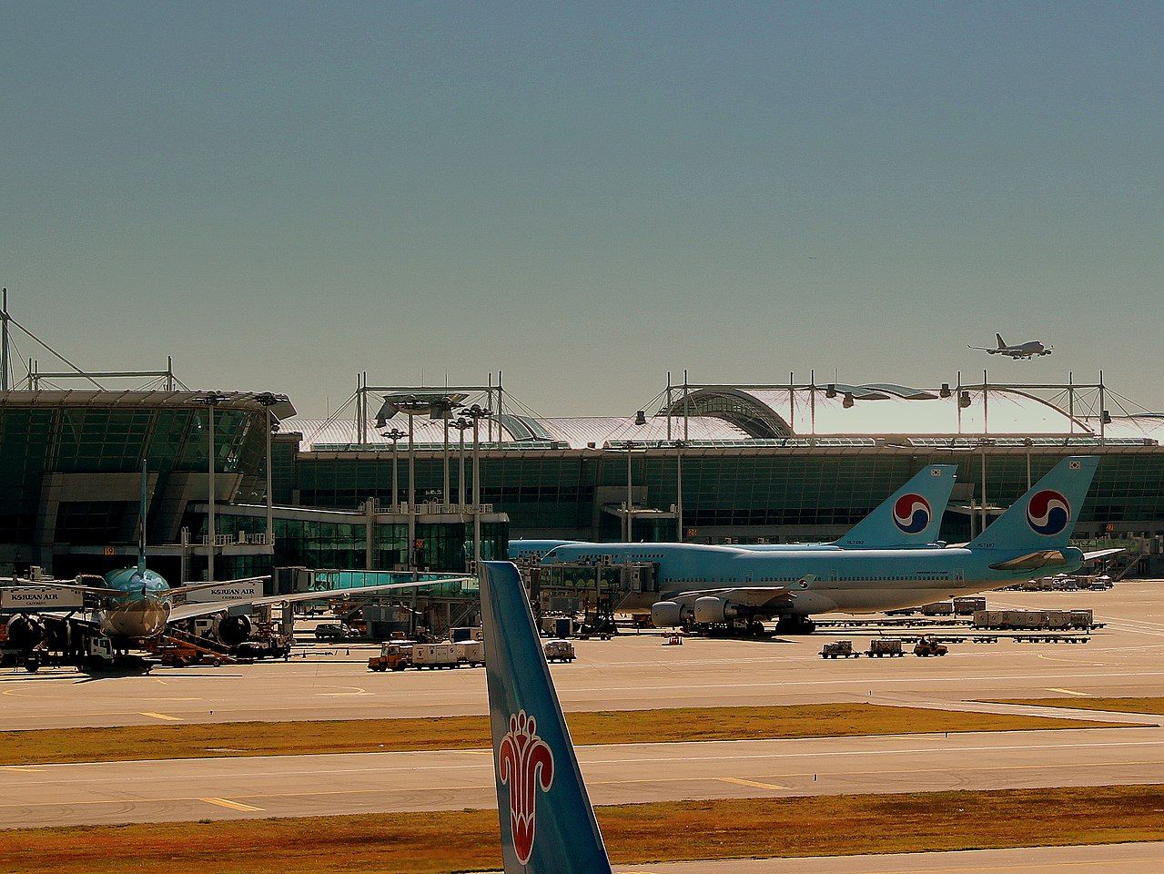 Terminal 1 exterior at Seoul Incheon International Airport