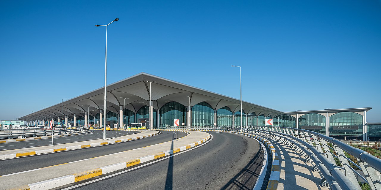 Istanbul Airport terminal exterior