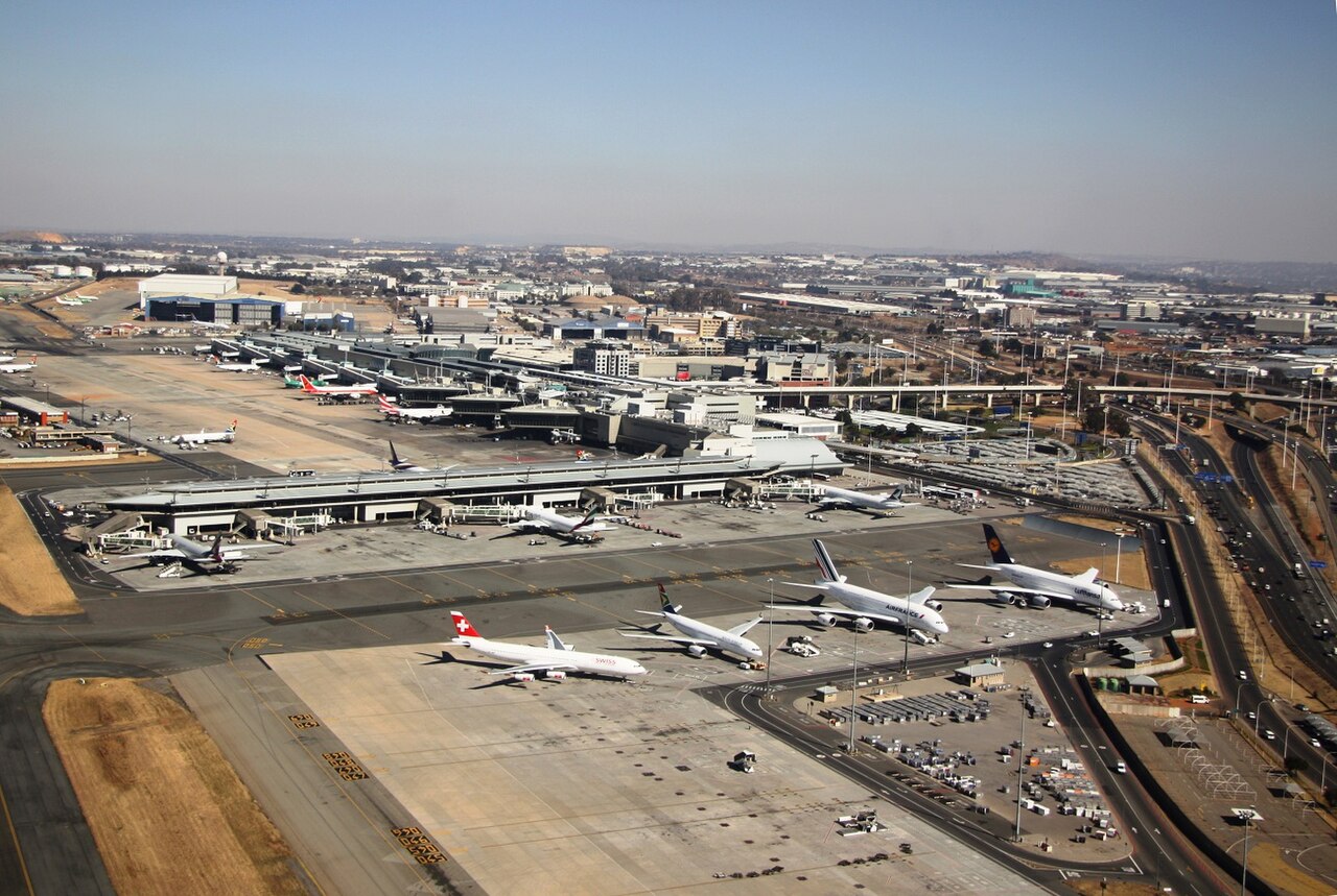 Johannesburg O R Tambo International Airport terminal