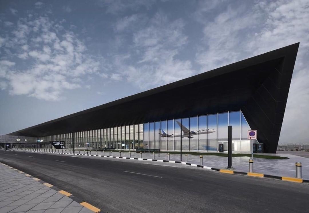 Terminal 4 building at Kuwait International Airport