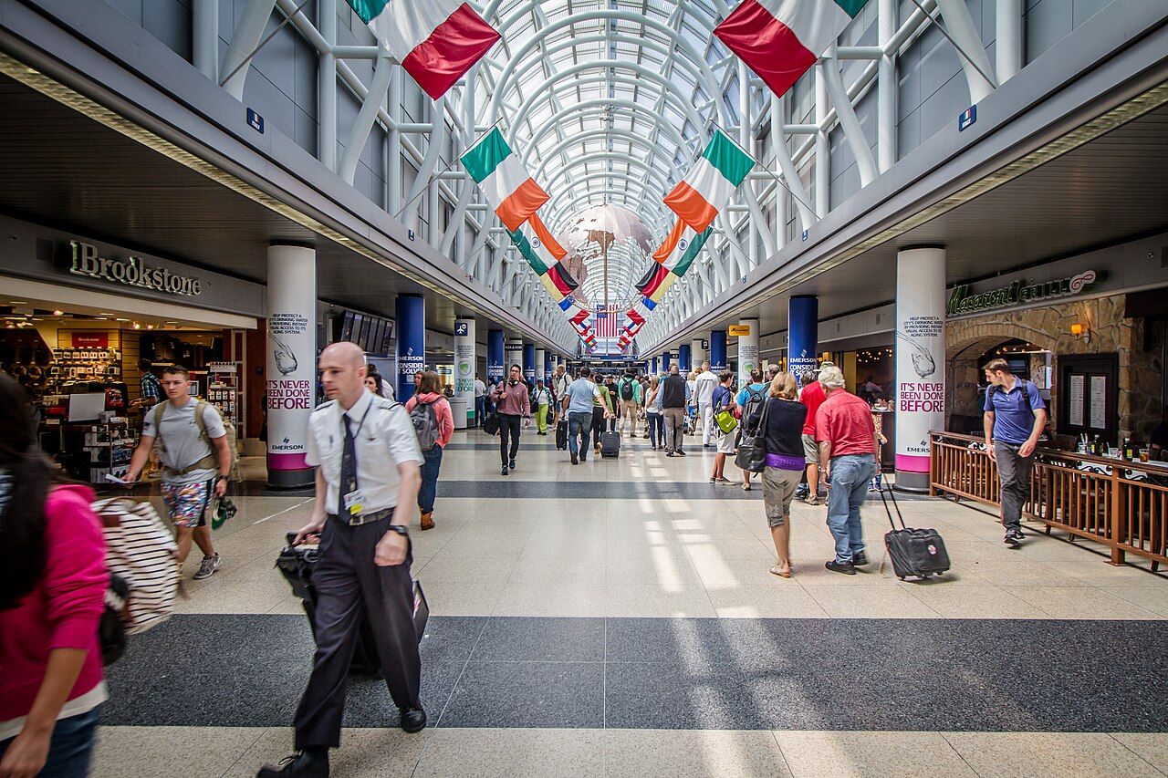 Chicago Midway International Airport airfield and terminal