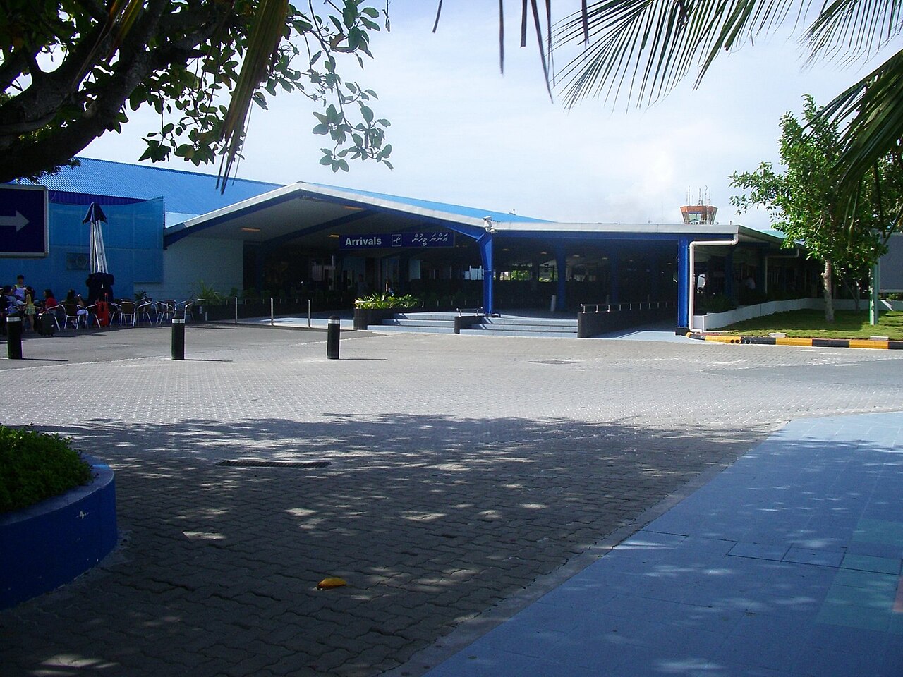 Male Velana International Airport on Hulhule Island