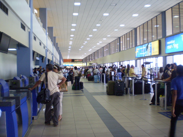 Tocumen International Airport in Panama City seen from the air