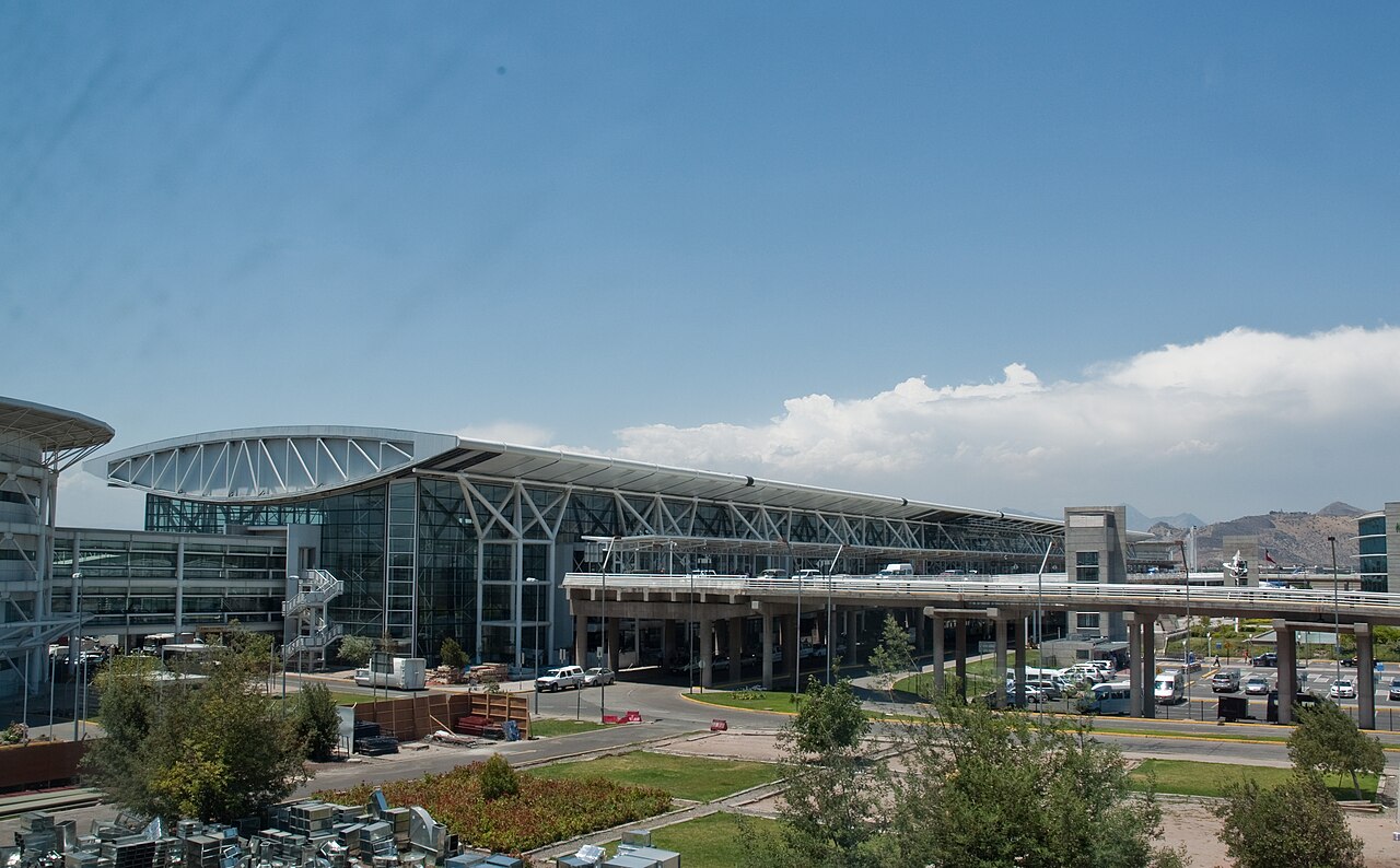 Santiago Arturo Merino Benitez Airport terminal