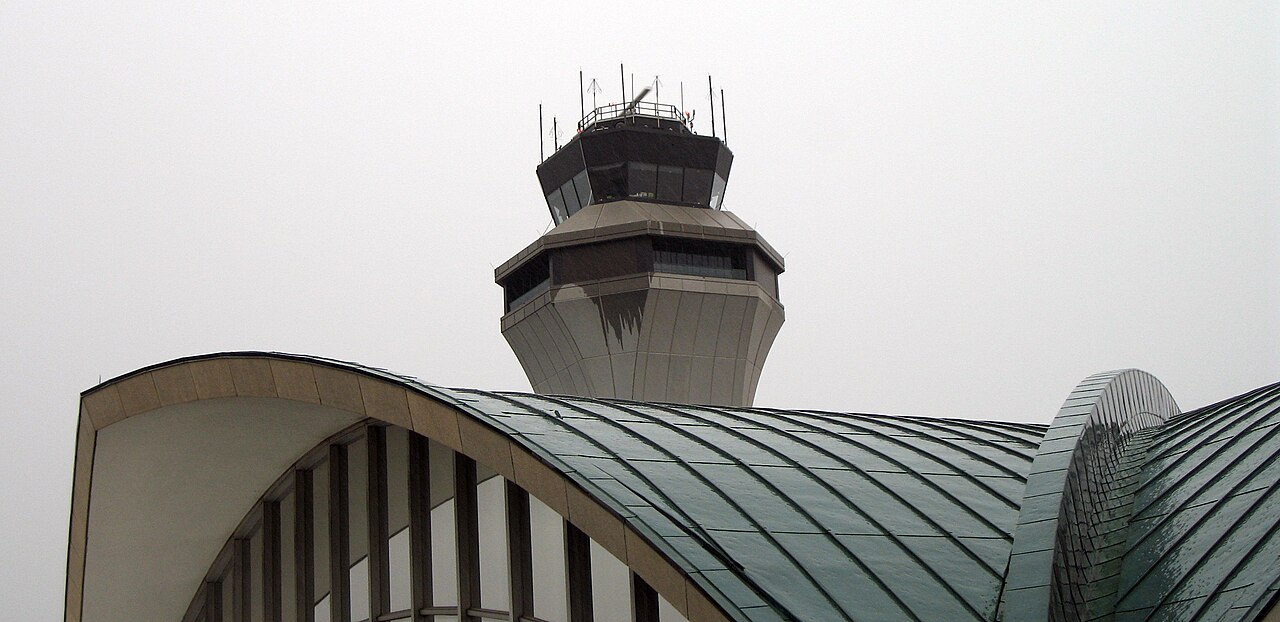 St. Louis Lambert Airport terminal and control tower
