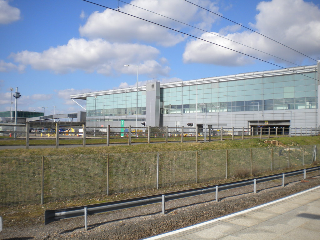 Terminal building at London Stansted Airport
