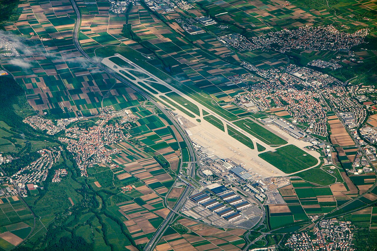 Stuttgart Airport terminal buildings