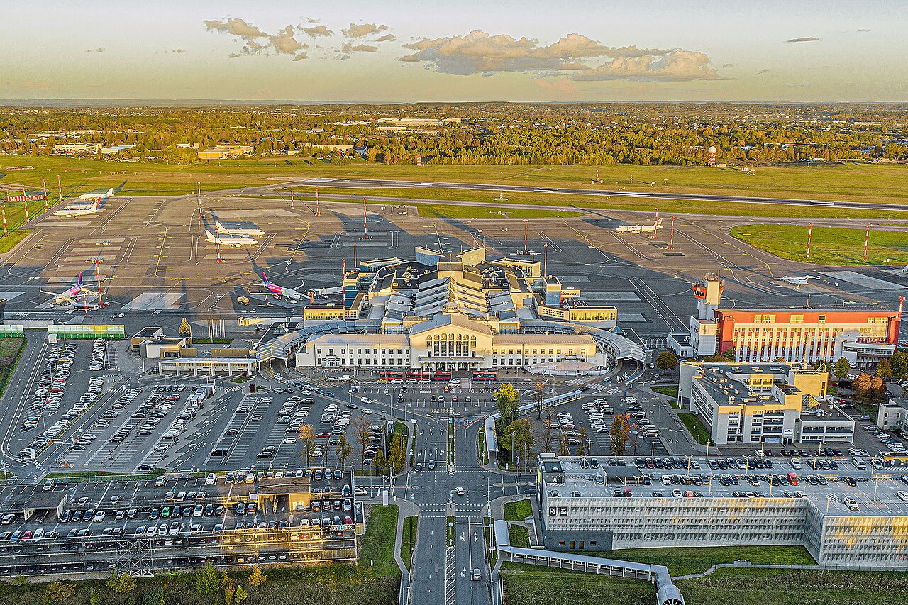 Vilnius Airport terminal building